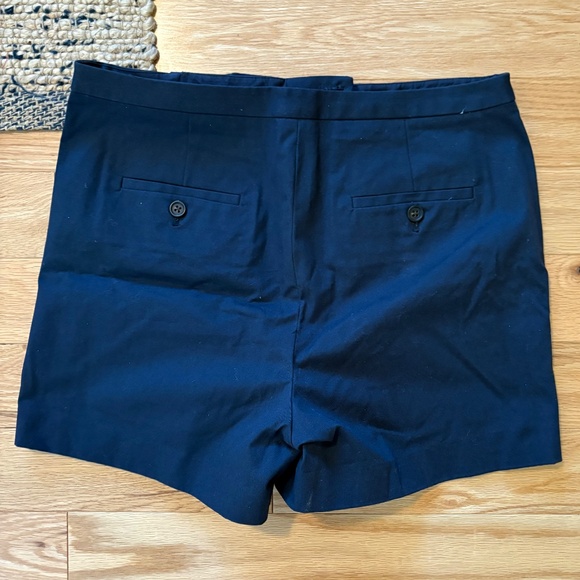 J crew stretch cotton navy shorts - Picture 3 of 5
